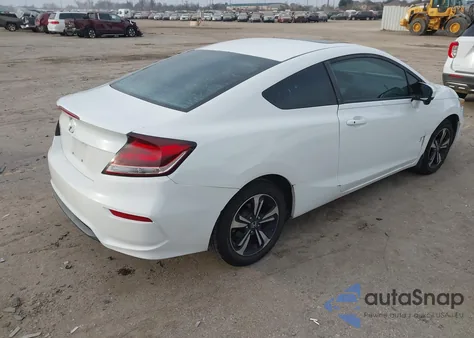 2015 Honda Civic Ex z USA, uszkodzony, nr VIN 2HGFG3B87FH501354